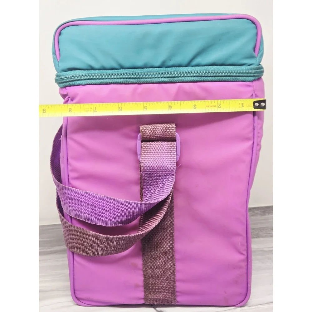 Igloo Retro Neon Lunch Cooler Bag Large 13×10 Vintage Style Purple‎